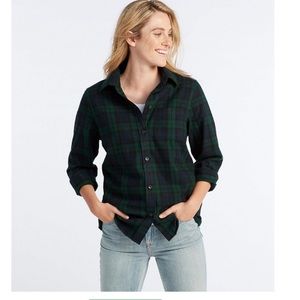 LL Bean flannel shirt